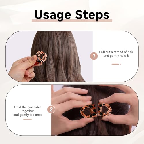 Magnetic Hair Clips for Women - Strong Hold, No Slip & No Crease