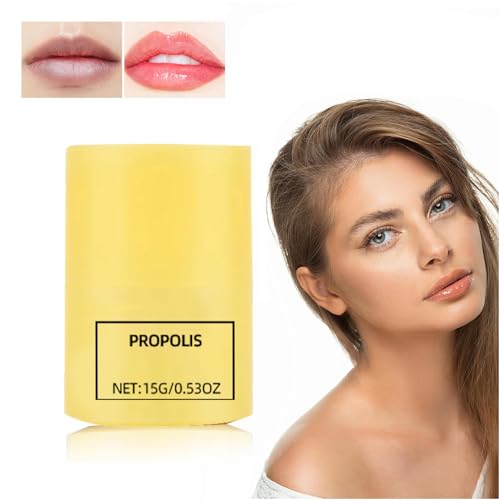 Honey Propolis Lip Balm 2-Pack, 12-Hour Moisturizing