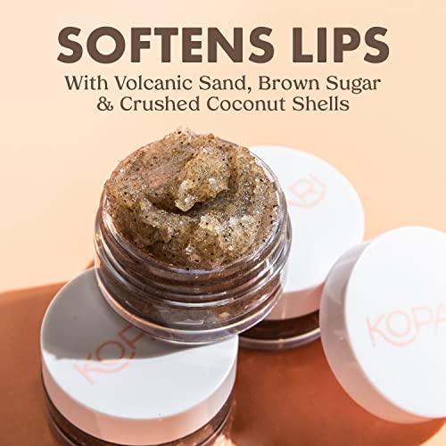 Kopari Coconut Lip Scrubby - Volcanic Sand & Brown Sugar Exfoliator