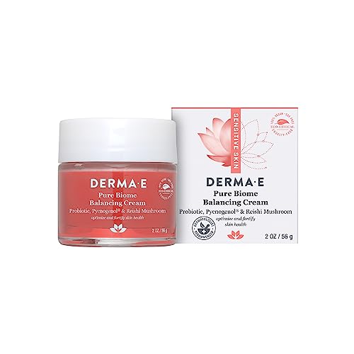 Derma E Pure Biome Balancing Cream, 2 OZ