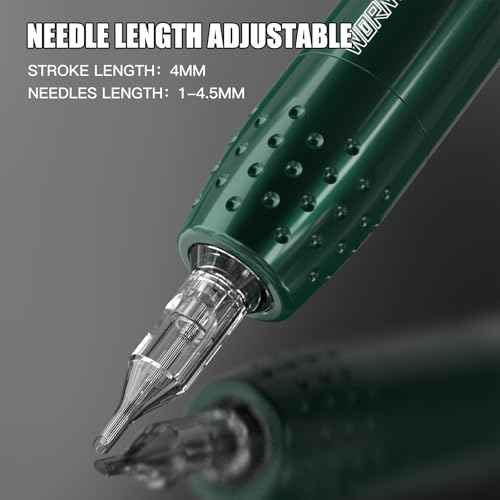 Wormhole Tattoo Gun Kit Tattoo Kit Complete Wireless Tattoo Machine Kit With 1200 mAh Tattoo Battery for Tattoo Beginners WTK389