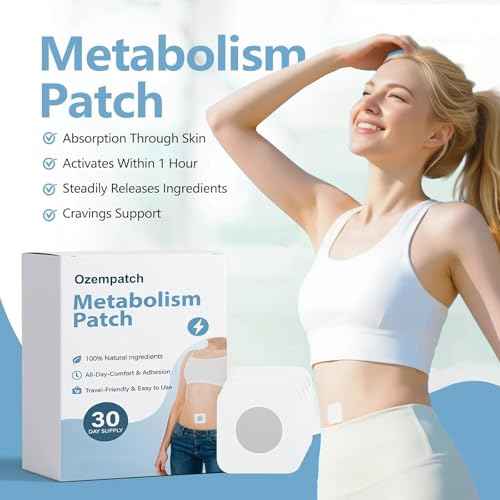 RejuvaCare Ozem Patch, Ozempatch, New Natural Ingredient Body Patch, Suitable for Both Men and Women, 30 Count