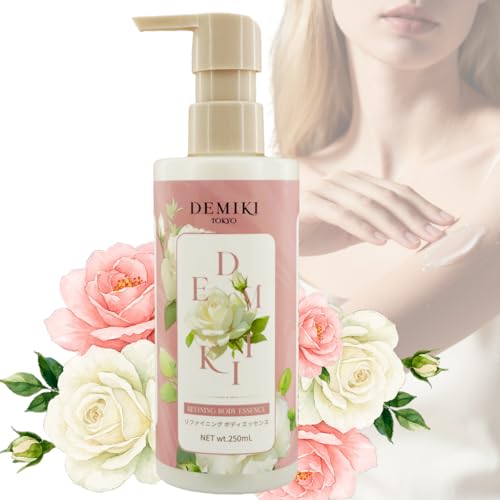 DEMIKI Body Lotion Moisturizer Skin Care with Niacinamide - Japanese Body Lotion for Women, Beauty & Personal Care, Body Cream for Dry Skin, Perfume Moisturizer, Summer Essentials Skincare 8.45fl.oz