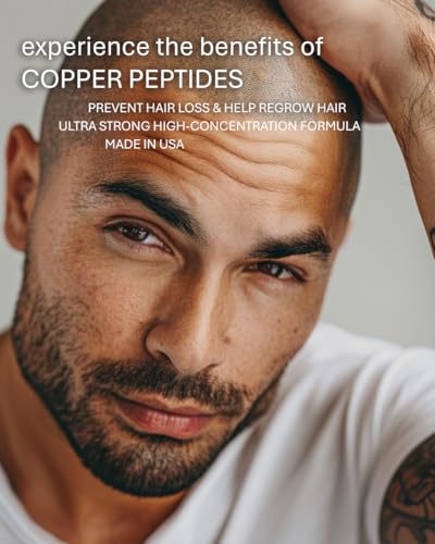 Copper Peptide Hair Growth Serum 10% GHK-Cu - USA Made