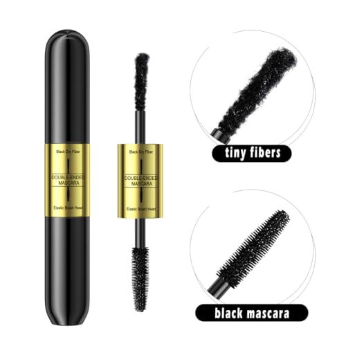 Fiber-Infused Mascara with Tiny Fibers for Volume & Length