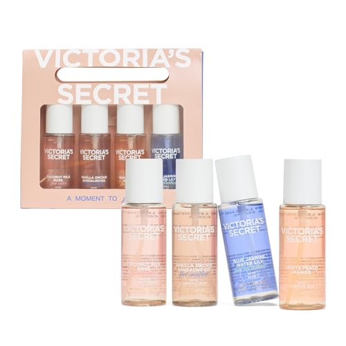 Victoria's Secret Mini Mist Gift Set - 4 Fresh Floral & Fruity Scents