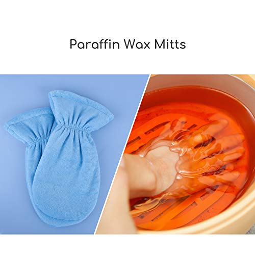 Segbeauty Paraffin Wax Gloves - Thermal Terry Cloth Hand SPA Mittens