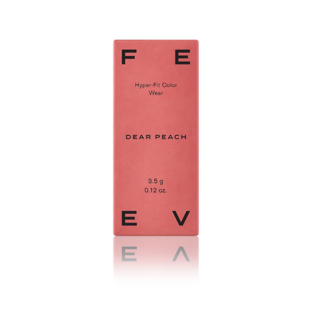 Feev Hyper-Fit Color Wear | Velvet Cream Matte Lip Tint | Vegan Lip Stain & Safe for Sensitive Skins (#01 Dear Peach)