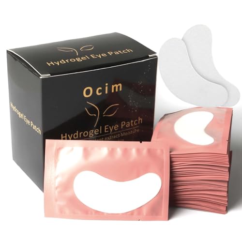 Ocim 100 Pairs Lint-Free Hydrogel Eye Pads for Lash Extensions