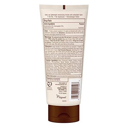 Hawaiian Tropic Skin Defense Sunscreen Lotion SPF 30, 6oz | With Green Tea Extract, Body Lotion, Oxybenzone Free