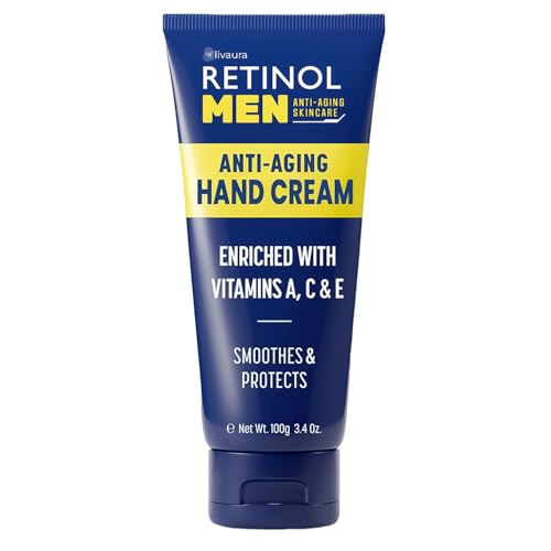 Retinol Hand Cream for Dry, Cracked Hands - 3.4 oz