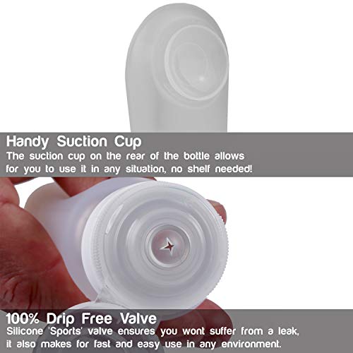 Leak Proof Travel Bottles | TSA Approved Silicone Toiletry Set