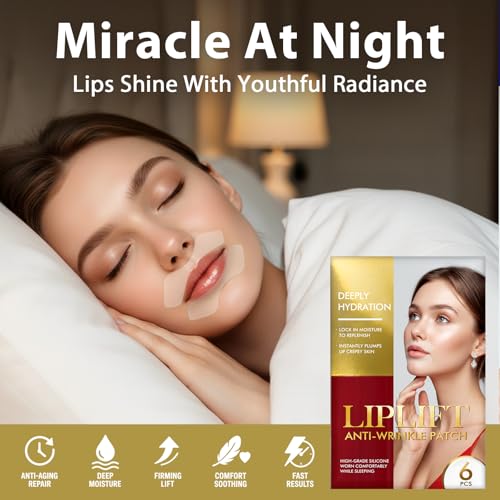 Lip Wrinkle Patches - Anti-Aging Silicone for Smile Lines