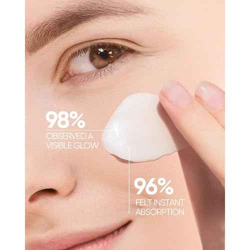 MSH Niacinamide Brightening Cream,Fades Dark Spots, Evens Skin Tone, Tranexamic Acid, ¥á-Arbutin, 5X Ceramides, Centella Asiatica, Suitable for Oil skin, 1fl.oz / 30g