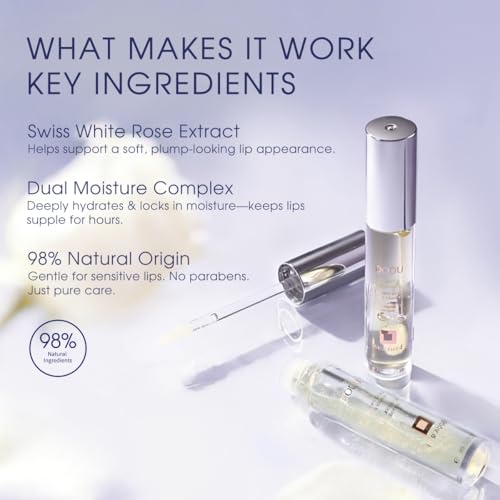 Pier Auge lip balm, Lip Sleeping Mask- Nourish, Hydrate, Antioxidants, Flaky, Dry Lips, 0.12FL.0Z