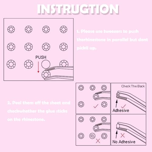 5 Sheets 3D Butterfly Face Gem Stickers Self-Adhesive