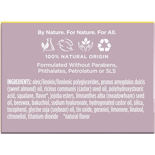 Burt’s Bees Lavender Vanilla Lip Sleeping Mask, With Hyaluronic Acid and Squalane Moisturizer To Instantly Hydrate Lips, Overnight Lip Mask, Lip Treatment, 0.45 oz.