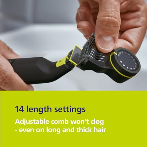 Norelco Philips OneBlade Pro Face & Body Trimmer Travel Kit with Case