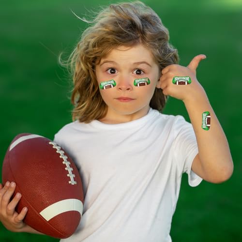 240 Homecoming Football Glitter Temporary Tattoos