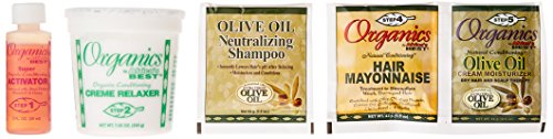 Originals By Africa's Best Olive Oil Conditioning Relaxer System 2-Pack, Helps Repair, Rebuild and Restore Your Hair's Elasticity and Softens & Shines, Designed for Coarse Hair Textures