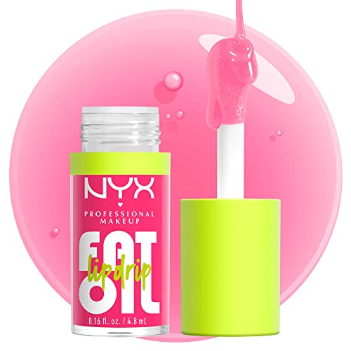 NYX Fat Oil Lip Drip Lip Gloss - Missed Call Sheer Pink