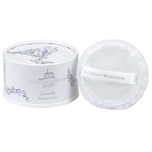 Woods of Windsor Lavender Body Dusting Powder 3.5oz with Puff