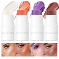 HOSAILY 4-in-1 Cream Blush Stick Set - Waterproof Makeup