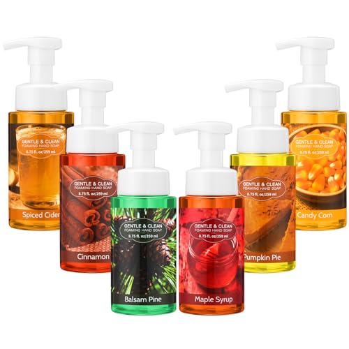 Autumn Foaming Hand Soap 6-Pack with Pump, 8.75 fl oz
