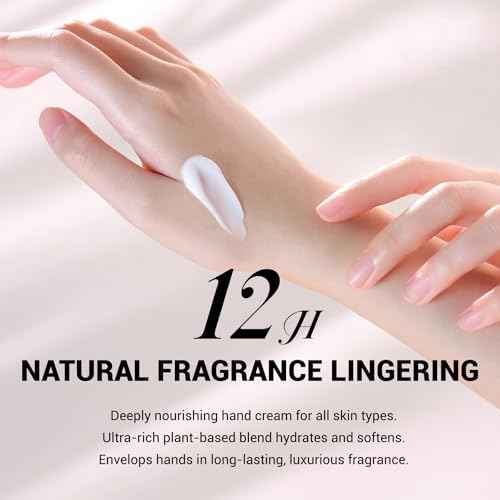 spa luxetique Hand Cream Set Gifts for Women Travel Size Hand Lotion for Dry Skin Care Scented Hand Lotion Gift Sets for Women Ideal Gifts for Her Birthday Sets for Women 6 x 1.0 oz/30ml