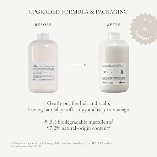Davines LOVE Curl Co-Wash Cleansing Cream for Curly Hair