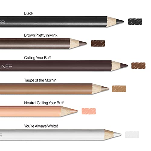 wet n wild Color Icon Kohl Eyeliner Pencil, Rich Hyper-Pigmented Color, Smooth Creamy Application, Long-Wearing, Matte Finish, Packaged, Cruelty-Free & Vegan - Taupe of the Mornin'(Pack of 4)