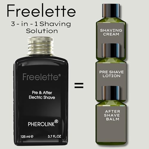 Pre Electric Shave After Shave Lotion Cream - Best For Close Shave - Smooth Irritation-Free Shaving - Shooting and Moisturising Formula Balm. Freelette (Original)