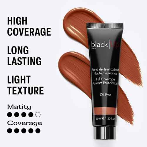 black Up Full Coverage Cream Foundation (HC 04)