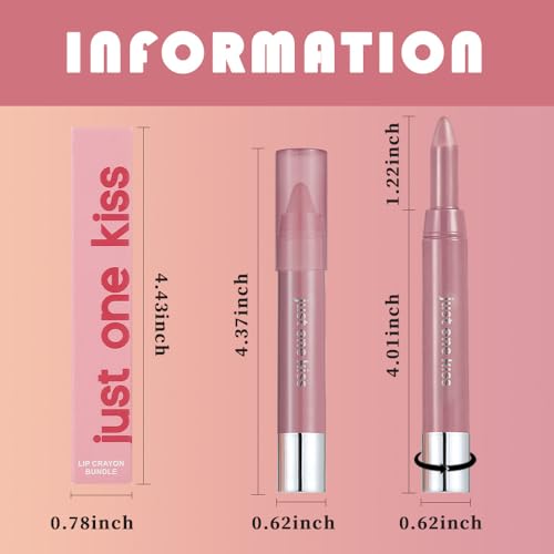 Hydrating Lip Crayon Retractable Moisturizing Lipstick