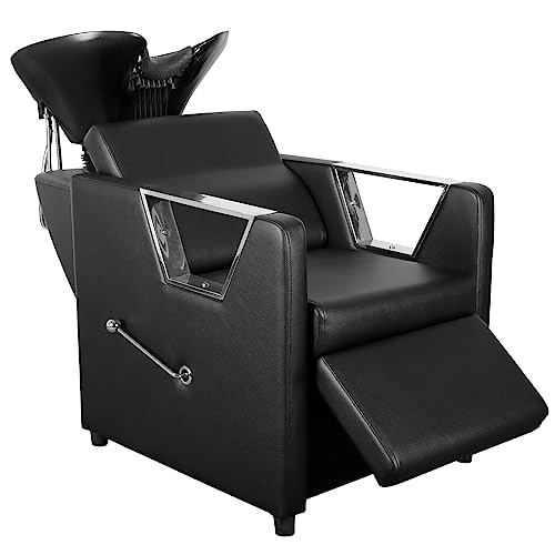 Polar Aurora Backwash Shampoo Chair with Adjustable Bowl