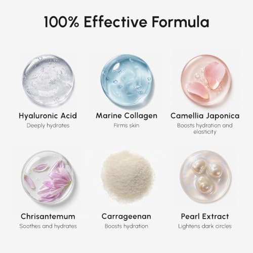 MAREE Cooling Eye Gel Patches for Puffy Eyes & Dark Circles