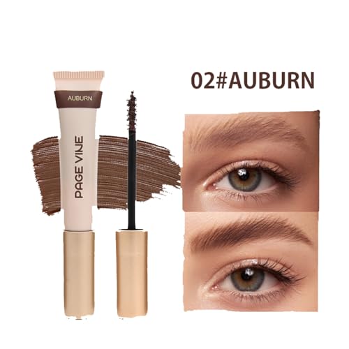 Waterproof Eyebrow Gel with Precision Pencil - Chocolate
