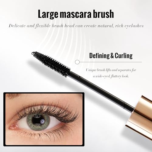 Volumizing Mascara - Buildable, Waterproof, Lash-Lifting & Lengthening