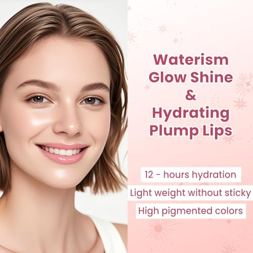 Catkin C03 Violet Glossy Hydrating Lip Balm - Plumping Tinted Jelly, 0.12 oz