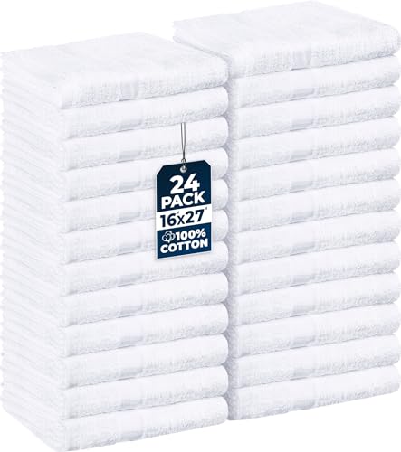 Utopia Towels Salon Towel Set, Pack of 24, 16x27 Inches