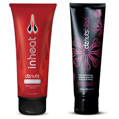 dznuts - Women¡¯s Bliss Chamois Cream with InHeat Embrocation Cream for Cold Weather (Medium Heat)