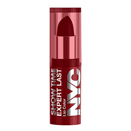 NYC Expert Last Lip Stain Matte Red Suede, 0.22oz