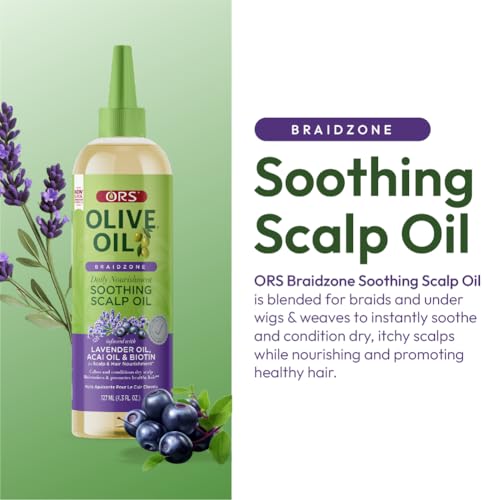 ORS Olive Oil Braidzone Soothing Scalp Oil 4.3 oz