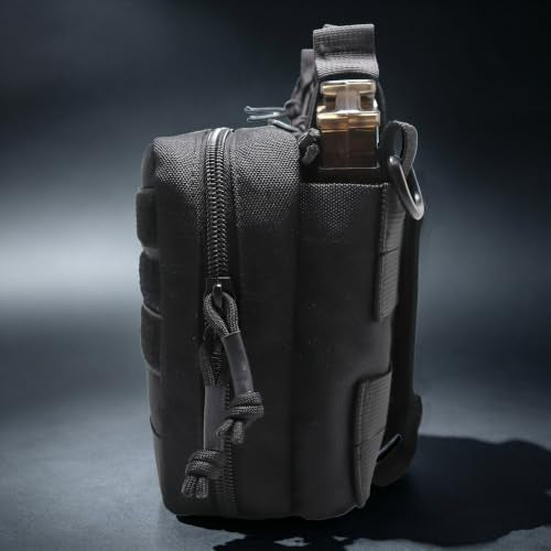 GAZJYUSP Tactical Mag Admin Pouch - Molle Utility Organizer with Triple Magazine Holder