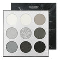 docolor Black Eyeshadow Palette 9 Colors Highly Pigmented