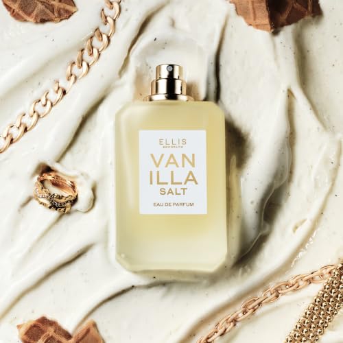 Ellis Brooklyn VANILLA SALT Eau de Parfum 10ml / 0.33 Fl Oz Travel Spray - Vegan, Cruelty-Free, Unisex Fragrance