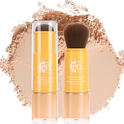 Mineral Sunscreen Setting Powder SPF 50 – Face & Scalp