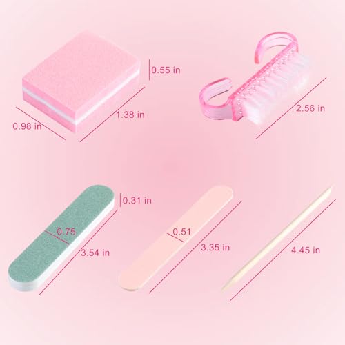 Disposable Manicure Kit - 10 Individually Packed Nail Sets