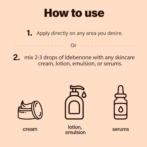 Idebenone Serum 1.7 fl. oz / 50ml / Synthetic Coenzyme Q10