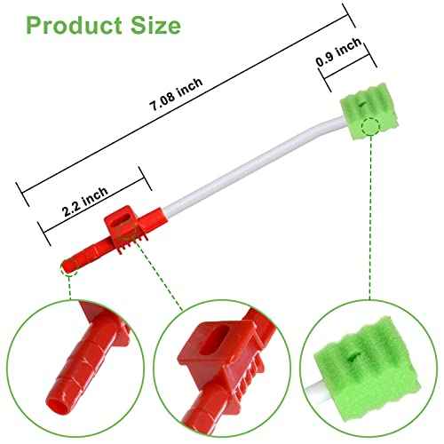 Wellgler's Oral Care Single Use Suction Swab (50pcs)